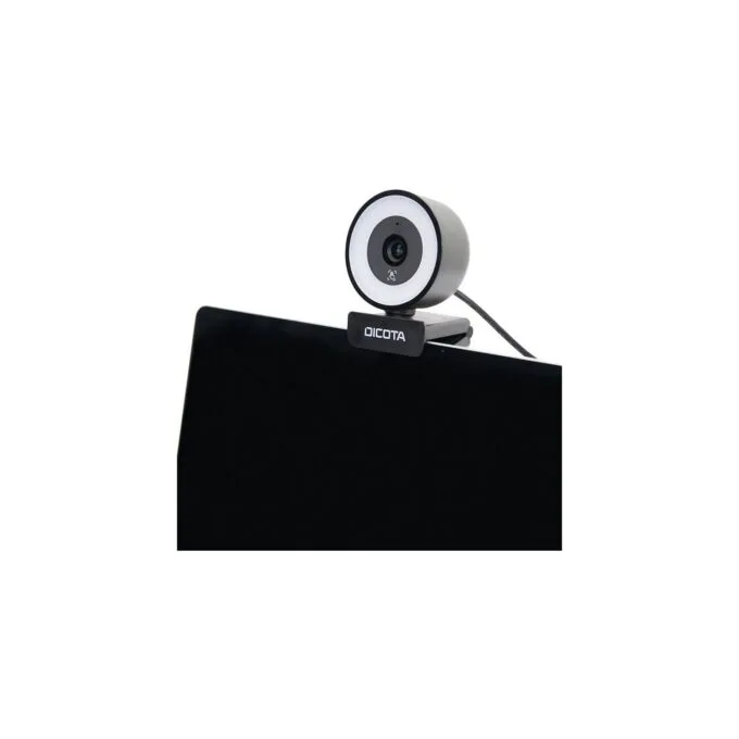 Dicota Webcam Ringlight 5MP black — image 5