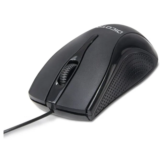 Dicota Wired Mouse Black — image 3