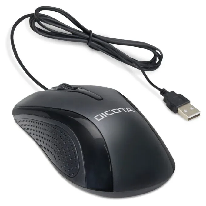 Dicota Wired Mouse Black — image 5