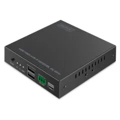 DIGITUS HDMI Fiber IP Receiver 4K 60Hz schwarz