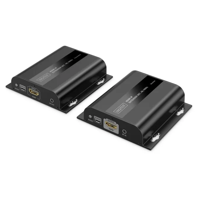 DIGITUS HDMI IP Extender 4K 60Hz schwarz — image 1