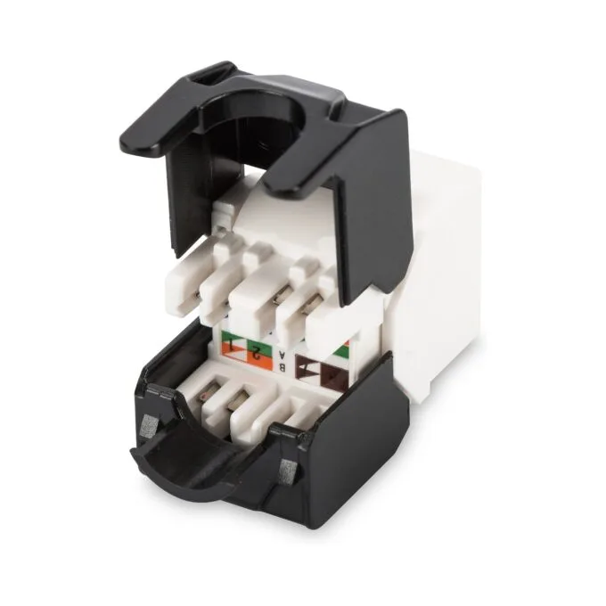 DIGITUS Keystone Jack Cat6a 500MHz ungeschirmt werkzeugfrei — image 3