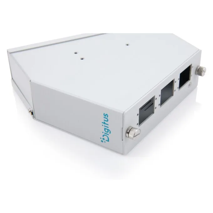 DIGITUS LWL Hutschienen 6 SC DX LC Quad abgewinkelt grau — image 4