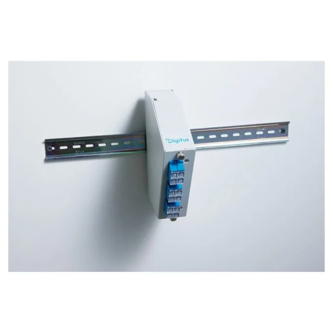 DIGITUS LWL Hutschienen 6 SC DX LC Quad abgewinkelt grau — image 6