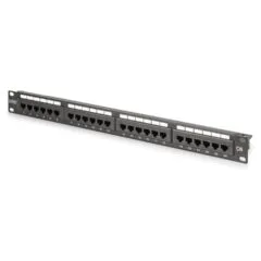 DIGITUS Patchpanel 1U 24-Port LSA Cat6 8P8C ungeschirmt