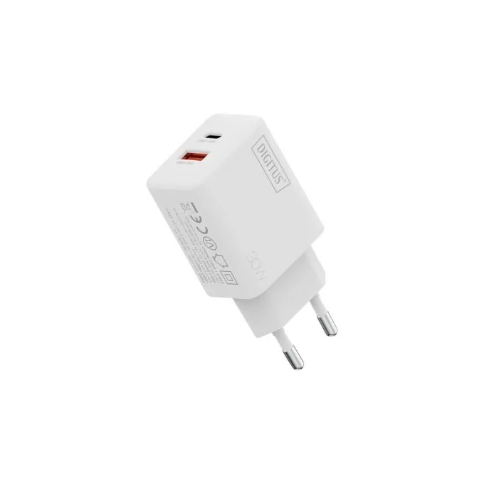 DIGITUS USB GaN Charger 30W. 1x USB-C. 1x USB-A — image 3