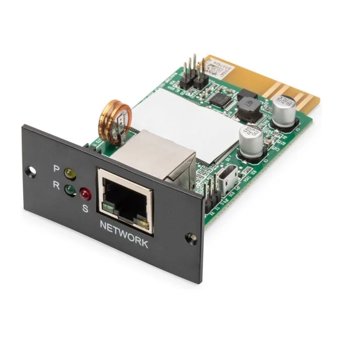 DIGITUS USV OnLine-Anlage SNMP & WEB Karte V2.0 — image 1