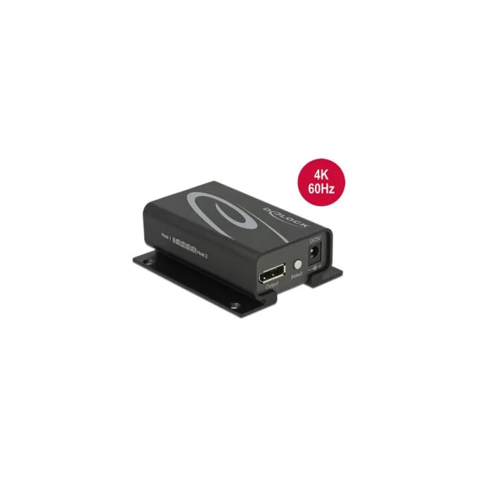 DisplayPort 1.2 Switch 2 x DisplayPort in to 1 x DisplayPort out 4K — image 2