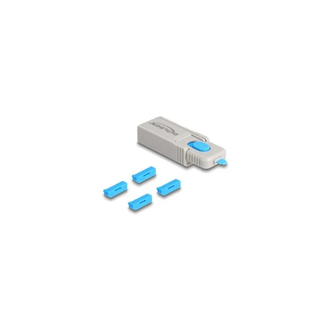 DisplayPort Port Blocker Set für DisplayPort Buchsen 4 Stück + Verschlusswerkzeug — image 1