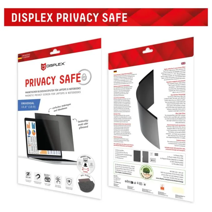 DISPLEX Blickschutzfilter Privacy Safe für Notebooks mit 15,6' — image 8