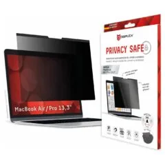 DISPLEX Privacy Safe Blickschutzfilter f. MacBook Air Pro 13.3'. Anti-Reflex. Bluelight-Filter. Magnetische Befestigung