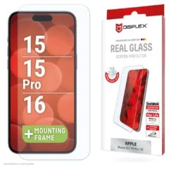 DISPLEX Real Glass iPhone 16 15 15 Pro