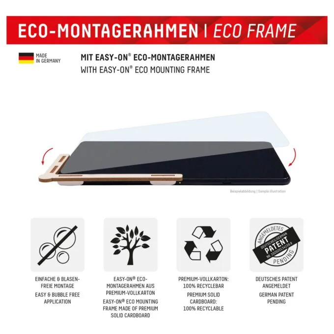 DISPLEX Tablet Glasschutzfolie für Samsung Galaxy Tab A9 A11 — image 3