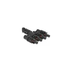 DL4 Solar Konnektor 1 x Stecker zu 4 x Buchse
