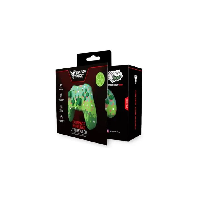 Dragonshock Controller Poptop Wireless Cubes green switch — image 6