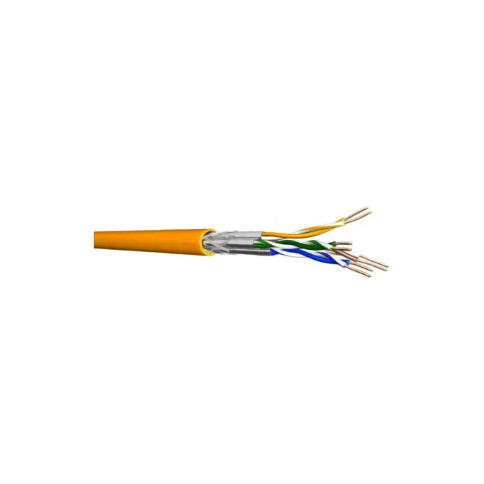 Draka Verlegekabel UC900 HS23. Cat 7. S FTP. PiMF. orange. 50 m Ring — image 1