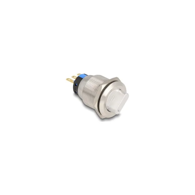 Drehschalter zum Einbau 22 mm 3 x Lötanschluss — image 1