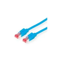 DTWYLER Patchkabel Cat.6 (Class E) S FTP. CU 7702 flex LSOH. Hirose TM21. blau. 2 m