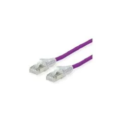 DTWYLER Patchkabel Cat.6A (Class EA) S FTP. CU 7702 flex LSOH. AMP v2. violett. 10 m