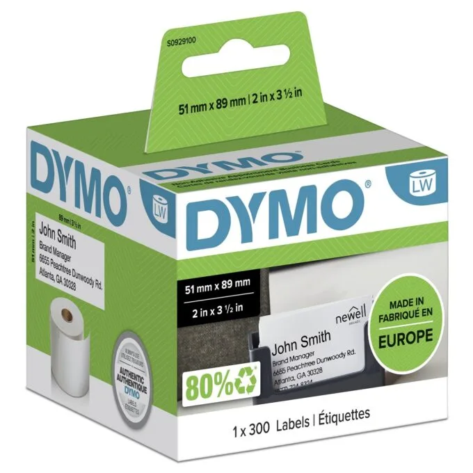 Dymo LabelWriter ORIGINAL Terminvereinbarungsetiketten 51x89mm, 1 Rolle mit 300 Etiketten — image 1