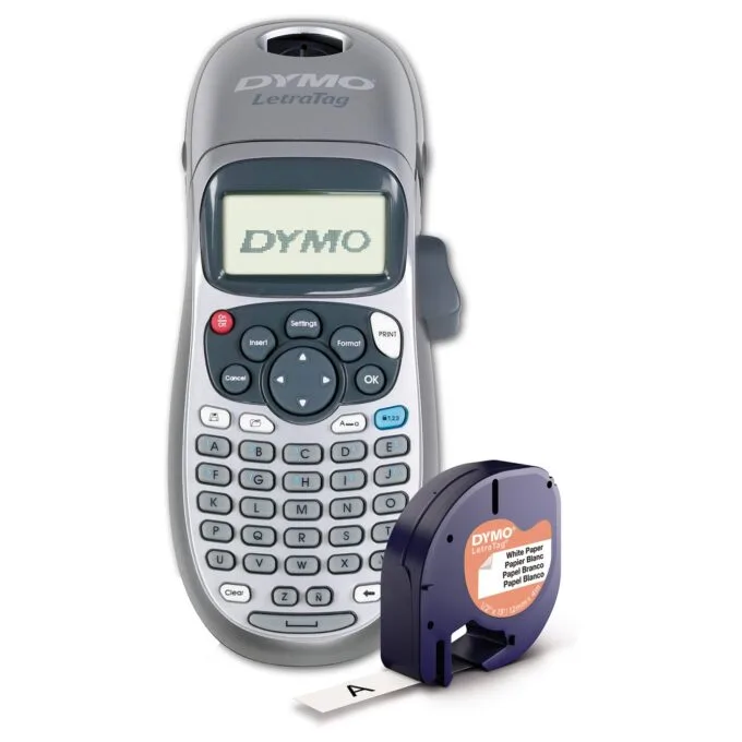 DYMO LetraTag LT-100H Beschriftungsgerät - Silber Edition inkl. Batterien — image 4