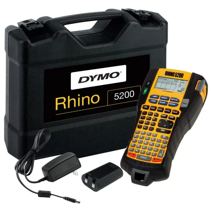 DYMO Rhino 5200 - Industrielles Beschriftungsgerät, ABC-Tastatur, im KofferSet — image 2