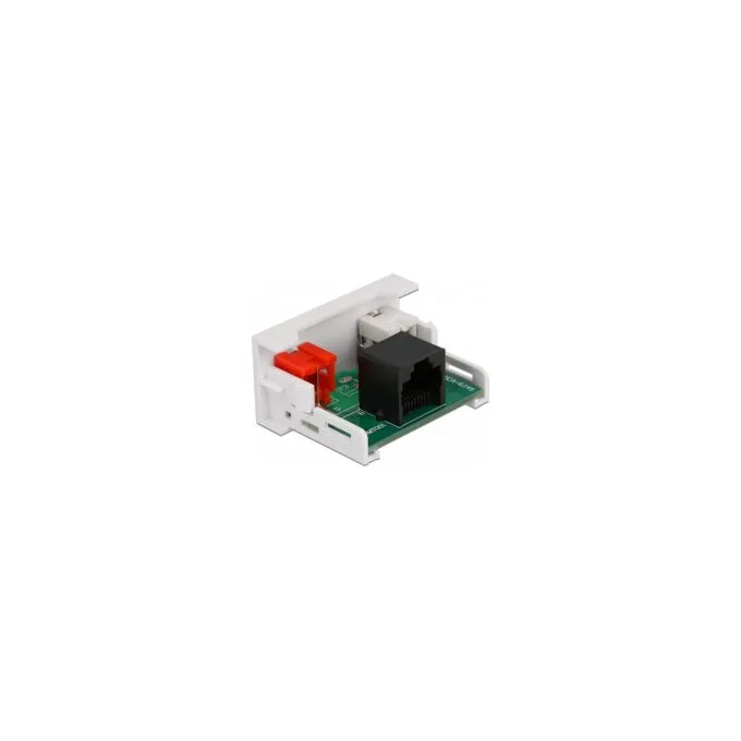 Easy 45 Modul 2 x Cinch Buchse zu RJ45 Buchse 22.5 x 45 mm — image 2