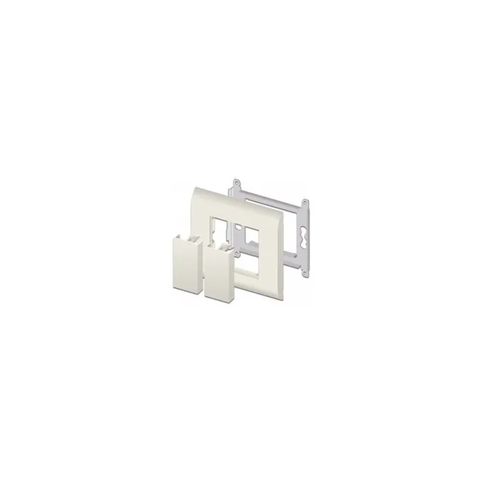 Easy 45 Modul-Blindblende 45 x 22.5 mm 10 Stück weiß — image 3