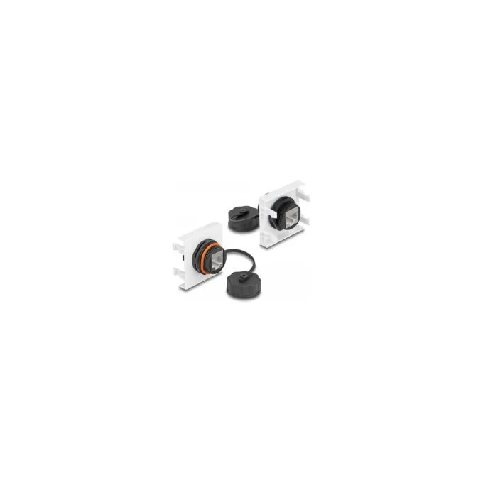 Easy 45 Modul Netzwerk RJ45 Cat.6A. 45 x 45 mm — image 3