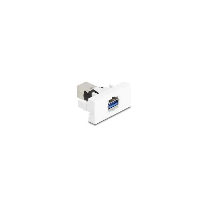 Easy 45 Modul USB 5 Gbps Typ-A Buchse zu USB 5 Gbps Typ-B Buchse weiß — image 2
