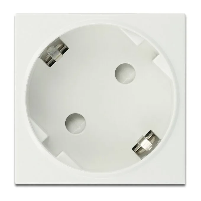 Easy 45 Schutzkontakt-Steckdose 45°-Anordnung erweiterbar 45 x 45 mm — image 2