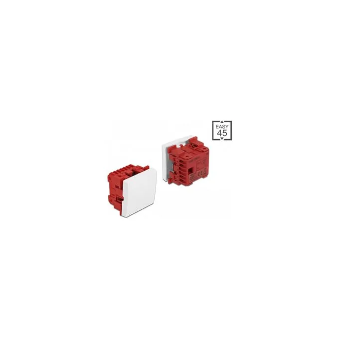Easy 45 Wippschalter Aus-Wechsel 45x45mm weiss — image 1