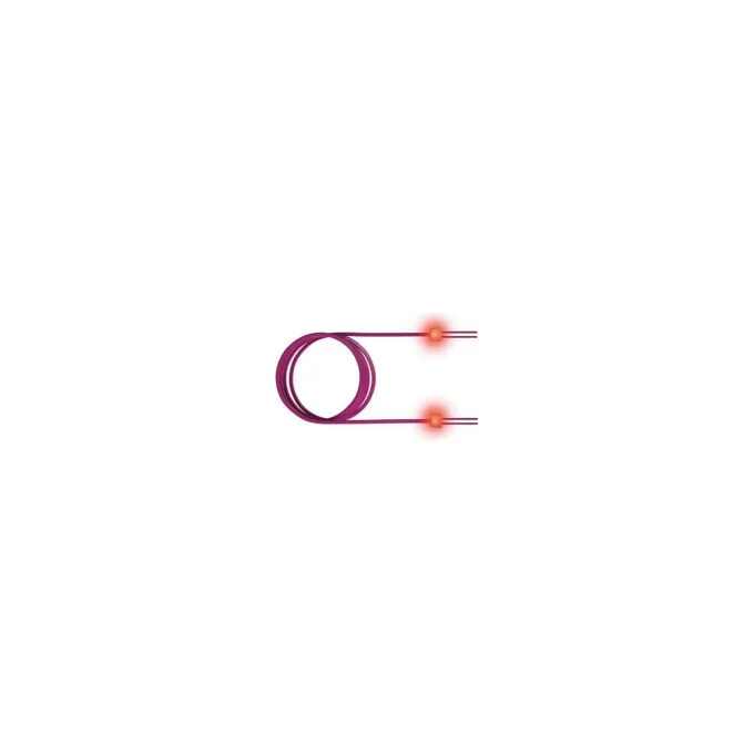 EasyLan LWL-LED-Patchkabel duplex 50 125m OM4, LC LC, violett, 5 m — image 1