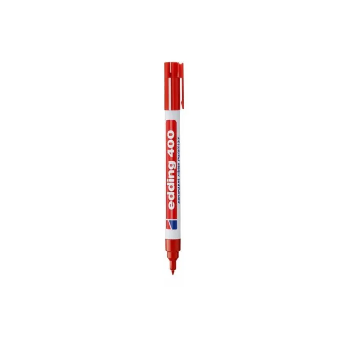 edding 400 Permanentmarker rot 1,0 mm — image 1