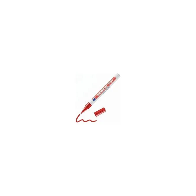 Edding 751 Paint Marker Red — image 1
