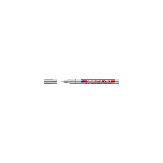 Edding 751 Paint Marker Silver — image 1