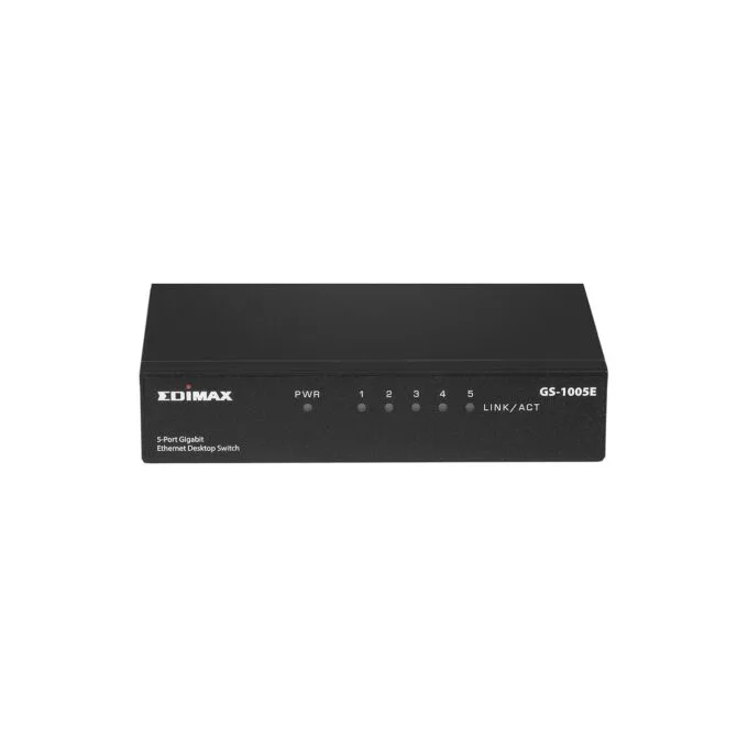 Edimax GS-1005E Gigabit Ethernet 5 Ports Desktop Switch.Metal Gehuse — image 1