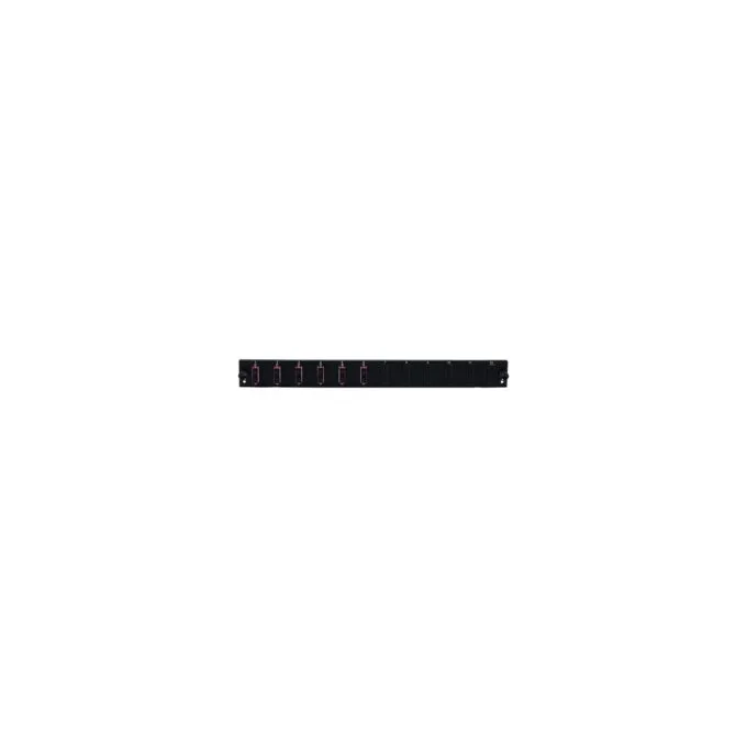 EFB Bestckte 12 Port Frontblende mit 6 x SC Duplex Kupplung OS2 vertikal, grau — image 5