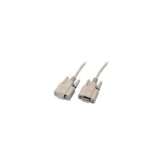 EFB Datenkabel seriell 1:1, 2x DSub 9, Bu.-Bu., 5,0m, beige