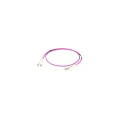 EFB Duplex Patchkabel Flat-Twin LC-LC OM4 5m LSZH 3x5mm erikaviolett