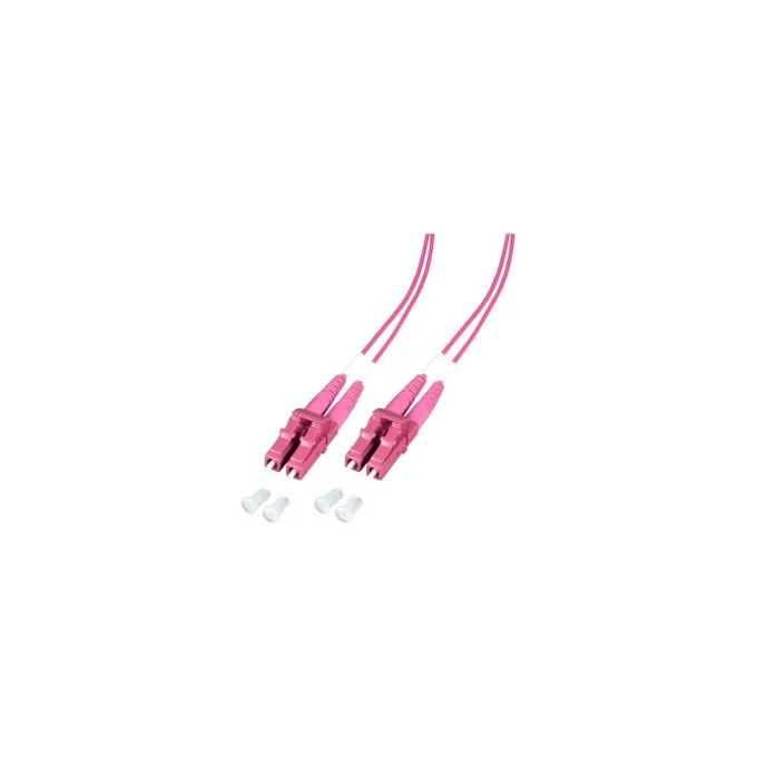 EFB Duplex Patchkabel LC-LC 50 125 OM4 LSZH 1.2mm 1.0m viol. — image 1