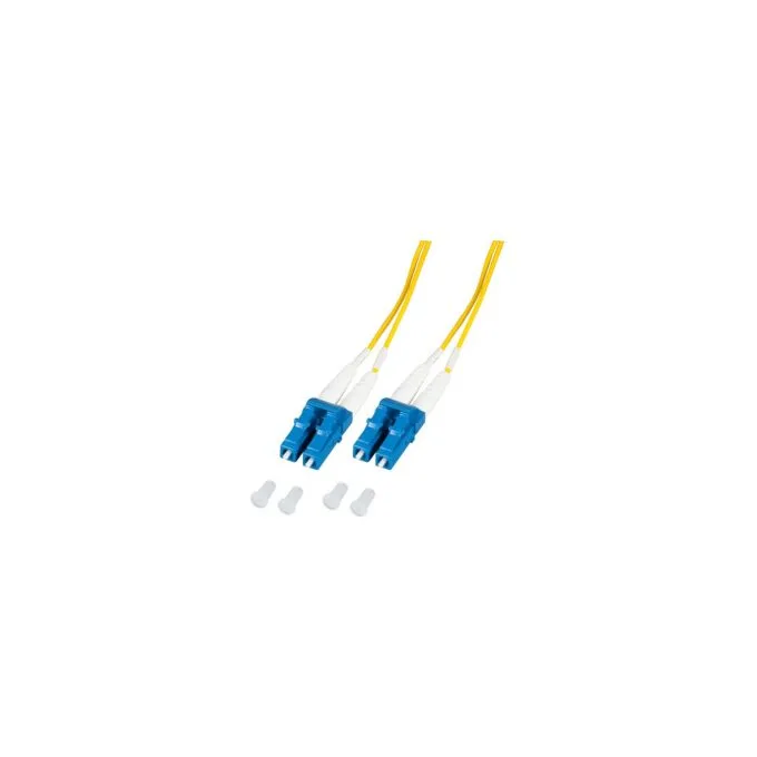 EFB Duplex Patchkabel LC-LC OS2 G652D 3m LSZH 1,2mm gelb — image 1