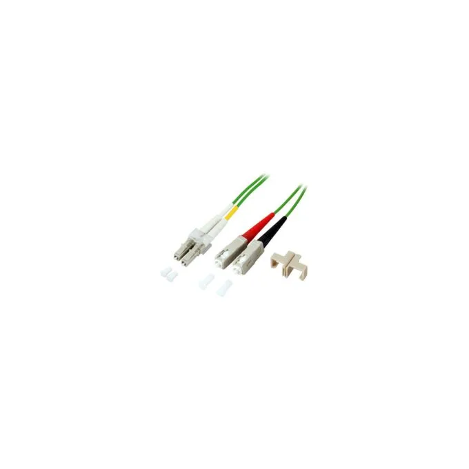 EFB Duplex Patchkabel LC-SC OM5 1m LSZH 2mm limettengrn — image 1