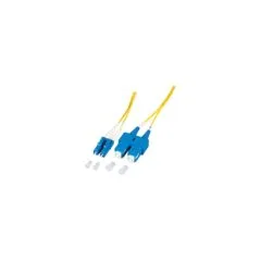 EFB Duplex Patchkabel LC-SC OS2 G652D 2m LSZH 1,2mm gelb