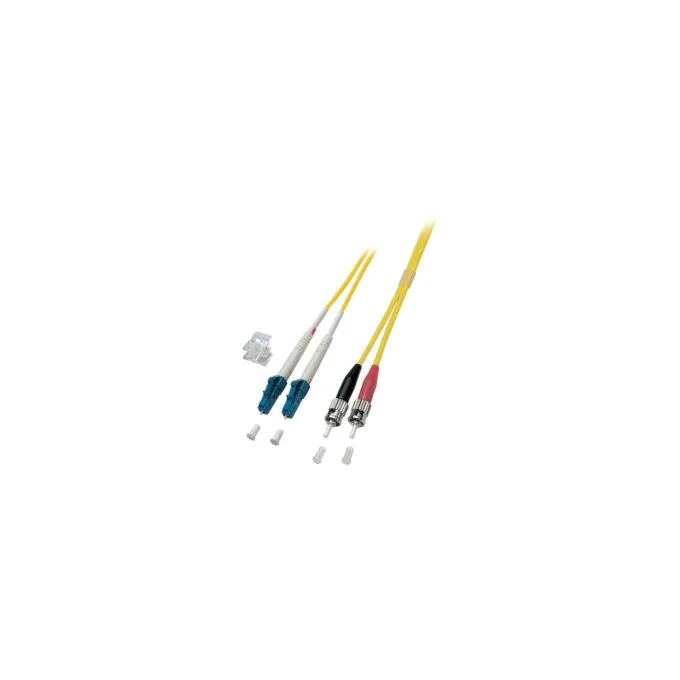 EFB Duplex Patchkabel LC-ST OS2 G652D 15m LSZH 2mm gelb — image 1