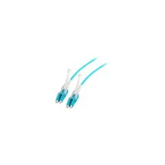 EFB Duplex Patchkabel Push Pull LC-LC OM3 7,5m LSZH 3mm aqua