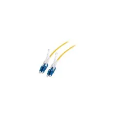 EFB Duplex Patchkabel Push Pull LC-LC OS2 G657A1 5m LSZH 3mm gelb