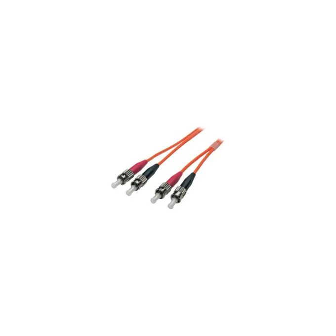 EFB Duplex Patchkabel ST-ST OM1 1m LSZH 3mm orange — image 1