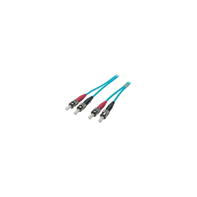 EFB Duplex Patchkabel ST-ST OM3 3m LSZH 3mm aqua — image 1