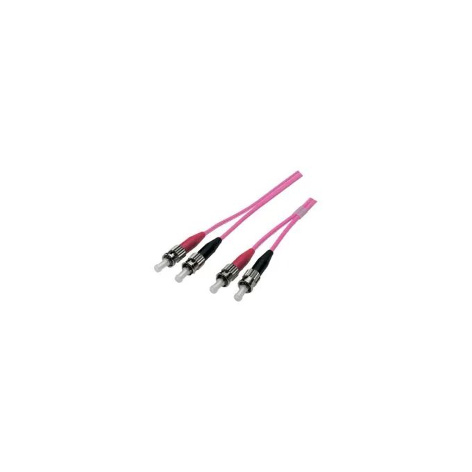 EFB Duplex Patchkabel ST-ST OM4 5m LSZH 3mm erikaviolett — image 1